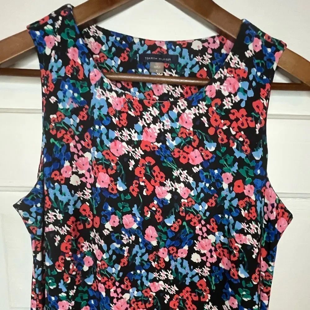 Tommy Hilfiger Wildflower Slip On Dress Size 6 - Picture 3 of 6